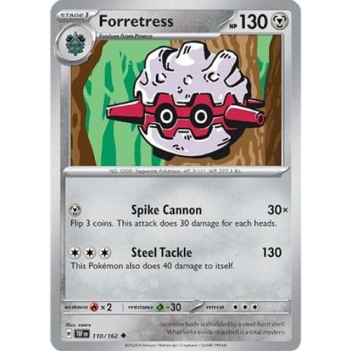 Forretress (110) Uncommon Reverse Holofoil - Single