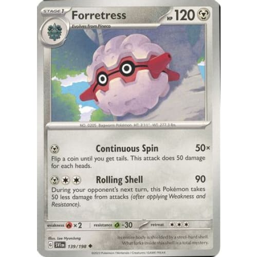 Forretress (139) Uncommon - Single