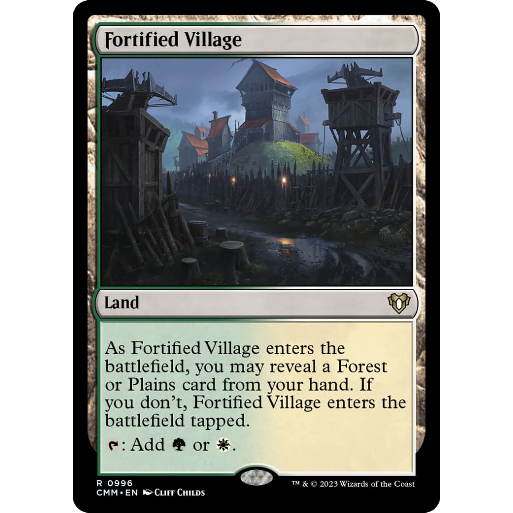 Fortified Village (CMM-996) - Single