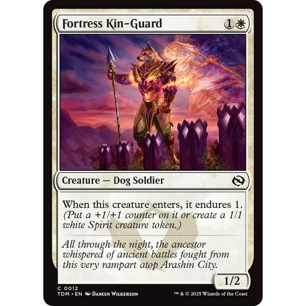 Fortress Kin-Guard (TDM-012) - Single