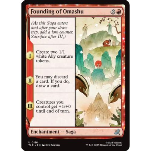 Founding of Omashu (TLE-116) Foil - Single