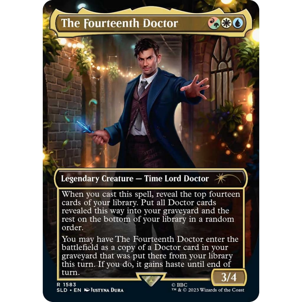 The Fourteenth Doctor (SLD-1583) (Borderless) - Single