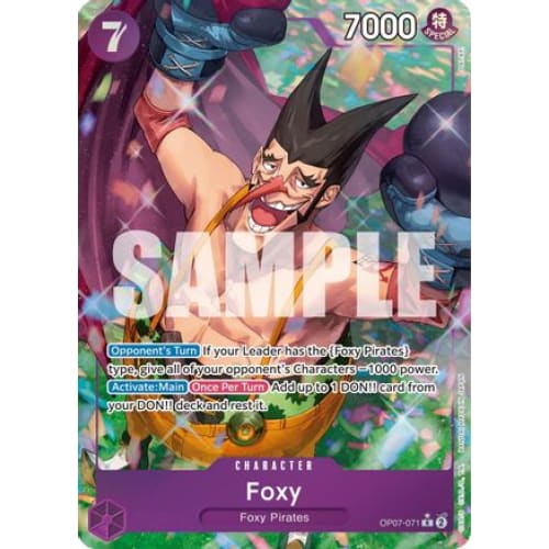 Foxy (071) (Parallel) OP07-071 R 500 Years in the Future