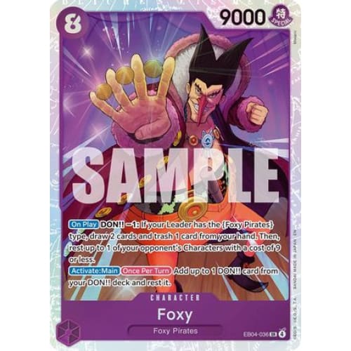 Foxy EB04-036 SR The Azure Sea’s Seven Foil - Single