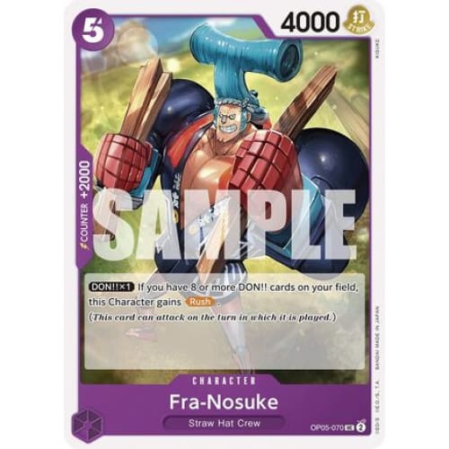 Fra-Nosuke OP05-070 UC Starter Deck 18: PURPLE