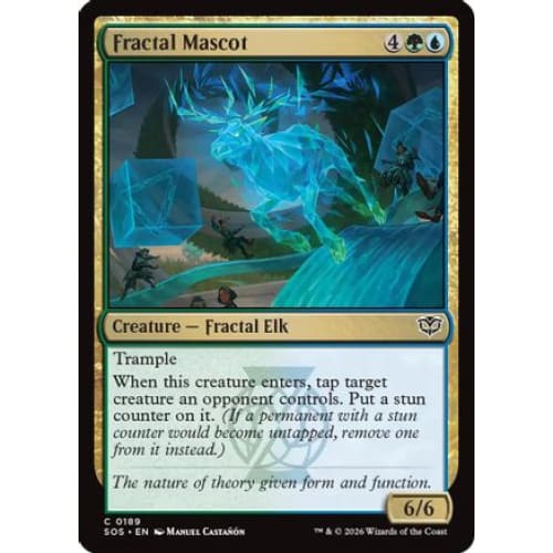 Fractal Mascot (SOS-189) Foil - Single