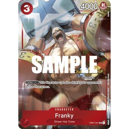 Franky (CS 2023 Celebration Pack) OP01-021 UC One Piece