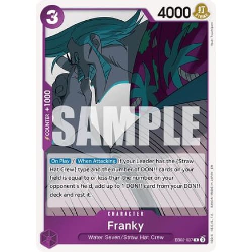 Franky EB02-037 R Extra Booster: Anime 25th Collection Foil