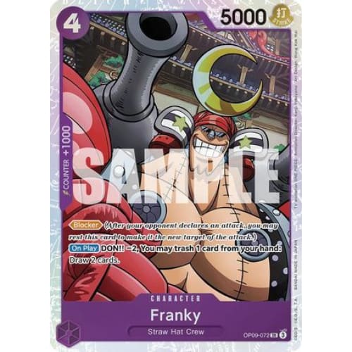 Franky OP09-072 SR Emperors in the New World Foil - Single