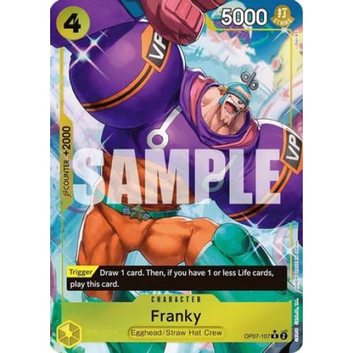 Franky (Parallel) OP07-107 R 500 Years in the Future Foil