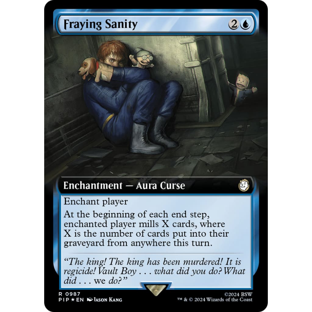 Fraying Sanity (PIP-987): (Extended Art) Foil - Single