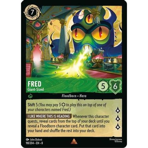 Fred - Giant-Sized (98/204) - Reign of Jafar - Single