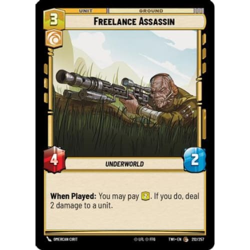 Freelance Assassin (212/257) - Single