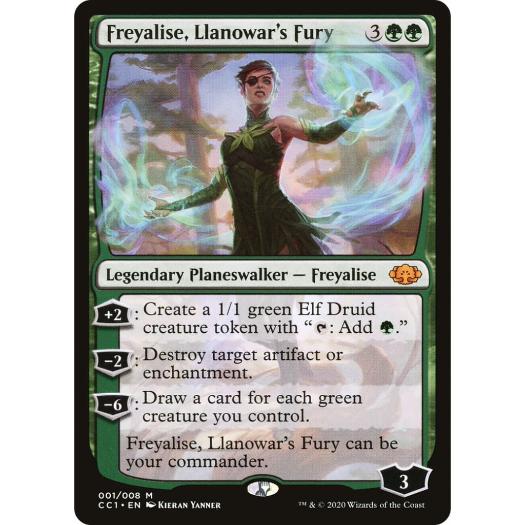 Freyalise Llanowar’s Fury (CC1-001) - Single