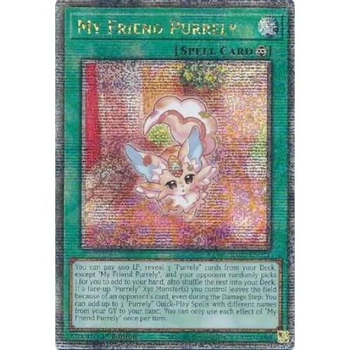 My Friend Purrely (Quarter Century Secret Rare)
