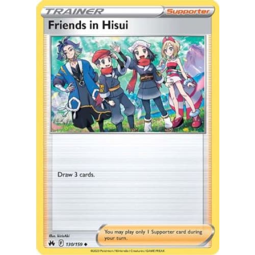 Friends in Hisui (130) Uncommon - Single