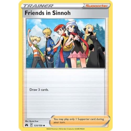 Friends in Sinnoh (131) Uncommon - Single