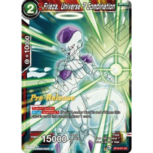 Frieza Universe 7 Combination (Realm of the Gods