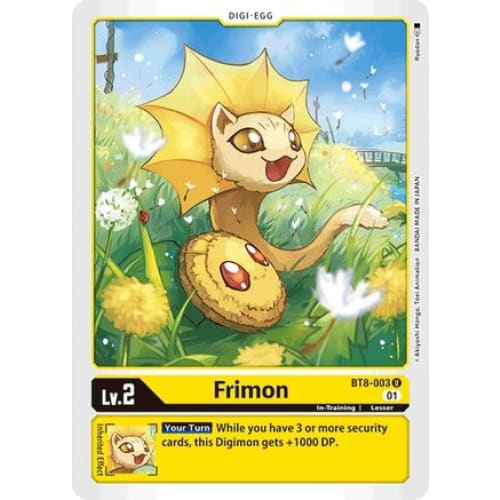 Frimon - BT8-003 - Uncommon - Single
