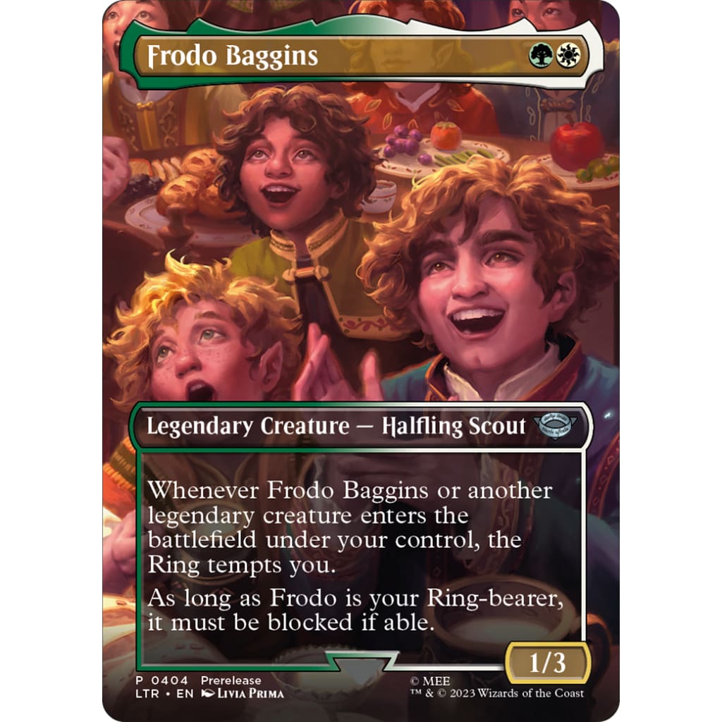 Frodo Baggins (LTR-404) (Borderless) Foil - Single