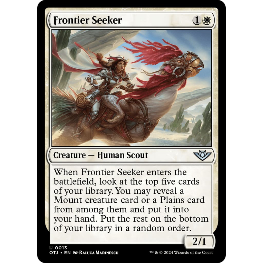 Frontier Seeker (OTJ-013) Foil - Single