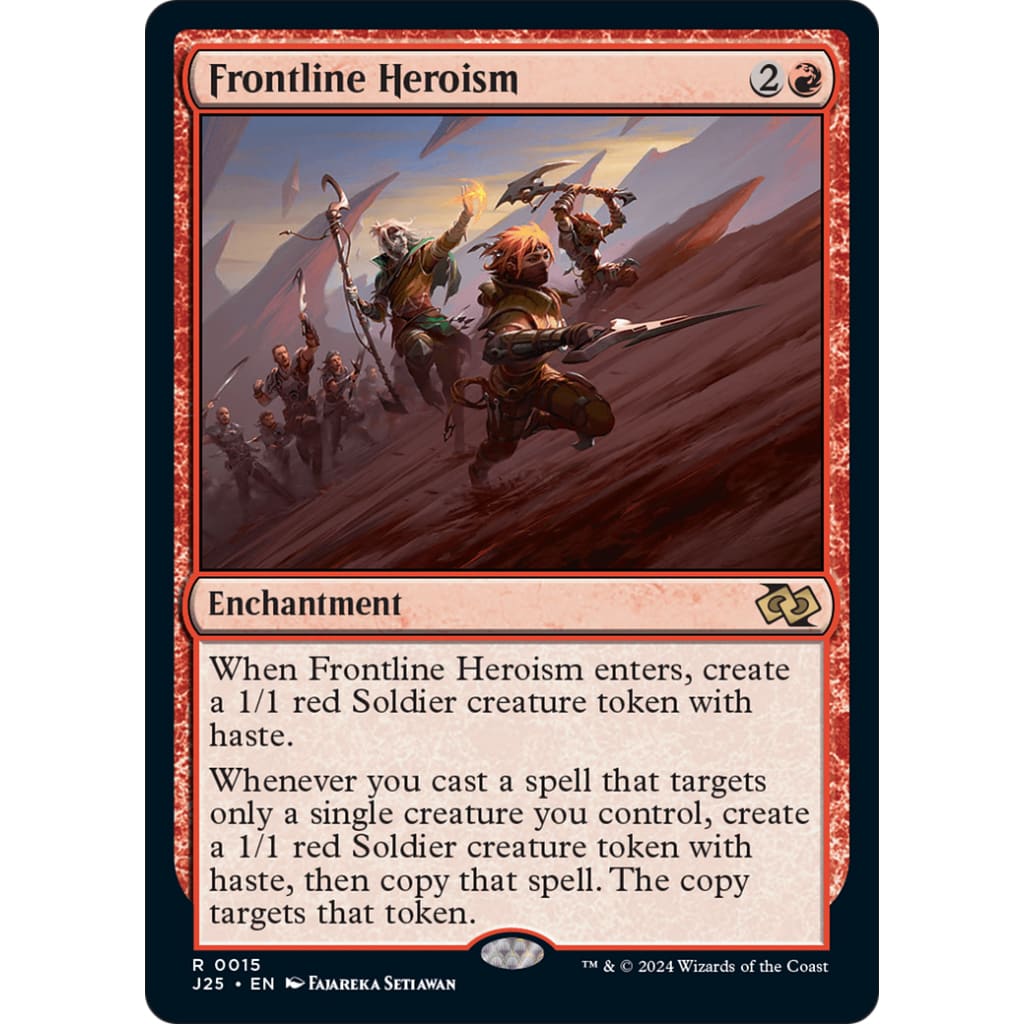 Frontline Heroism (J25-015) - Single