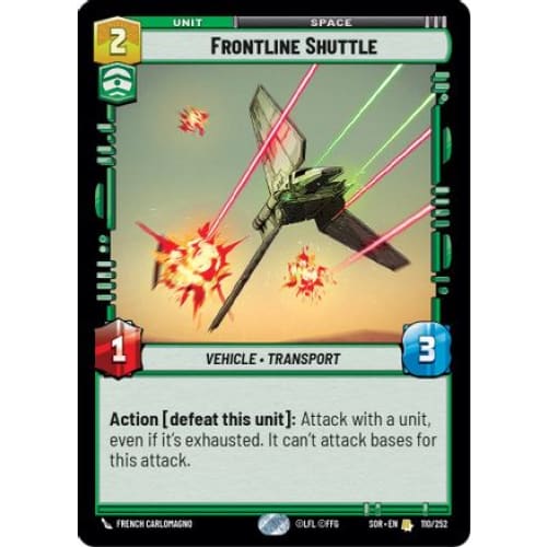 Frontline Shuttle (110/252) - Spark of Rebellion - Single