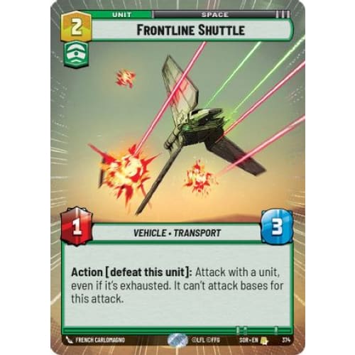 Frontline Shuttle (Hyperspace) (374) - Spark of Rebellion