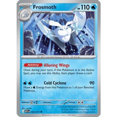 Frosmoth (53) Uncommon - Single