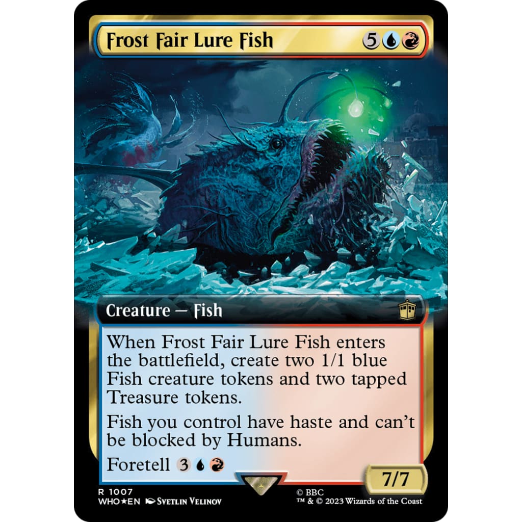Frost Fair Lure Fish (WHO-1007): (Extended Art) Foil