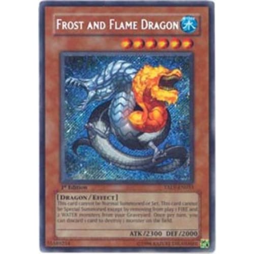 Frost and Flame Dragon (TAEV-EN033) Secret Rare 1st Edition