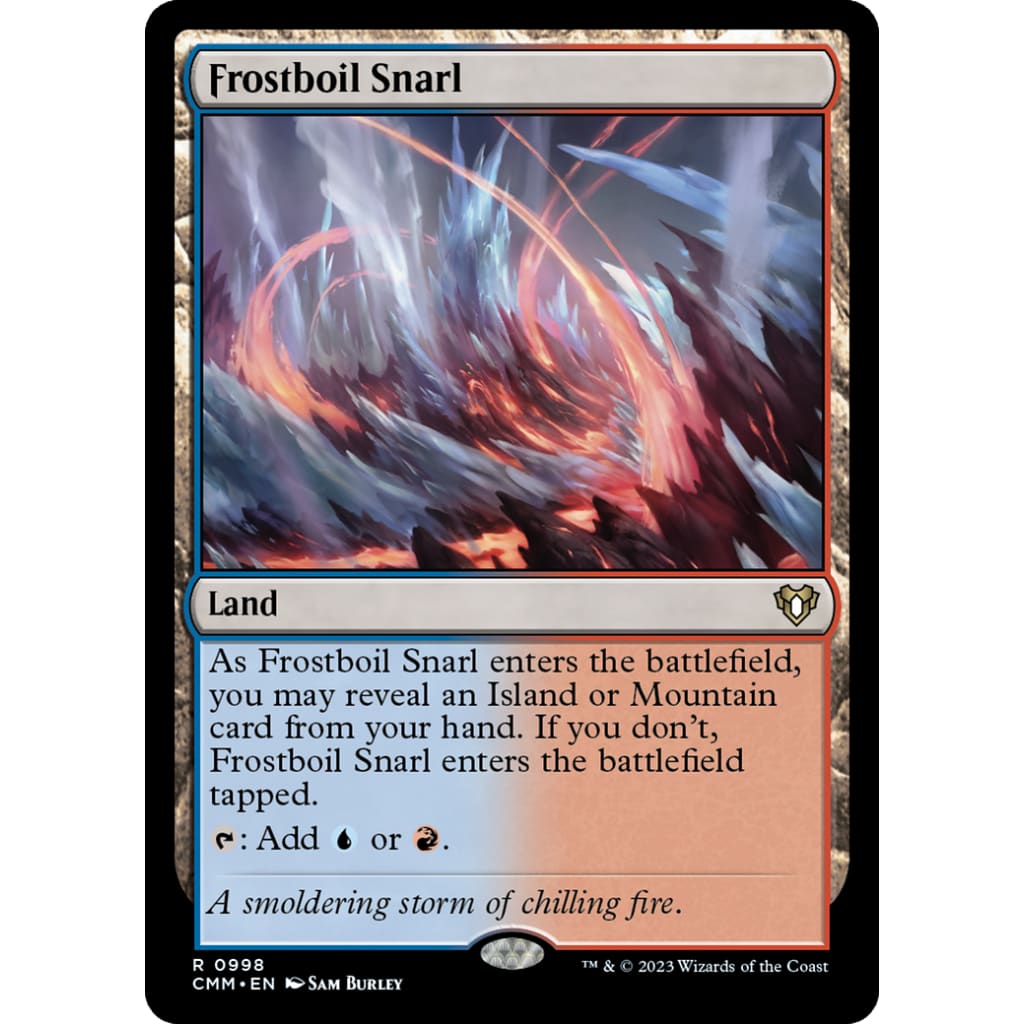 Frostboil Snarl (CMM-998) - Single