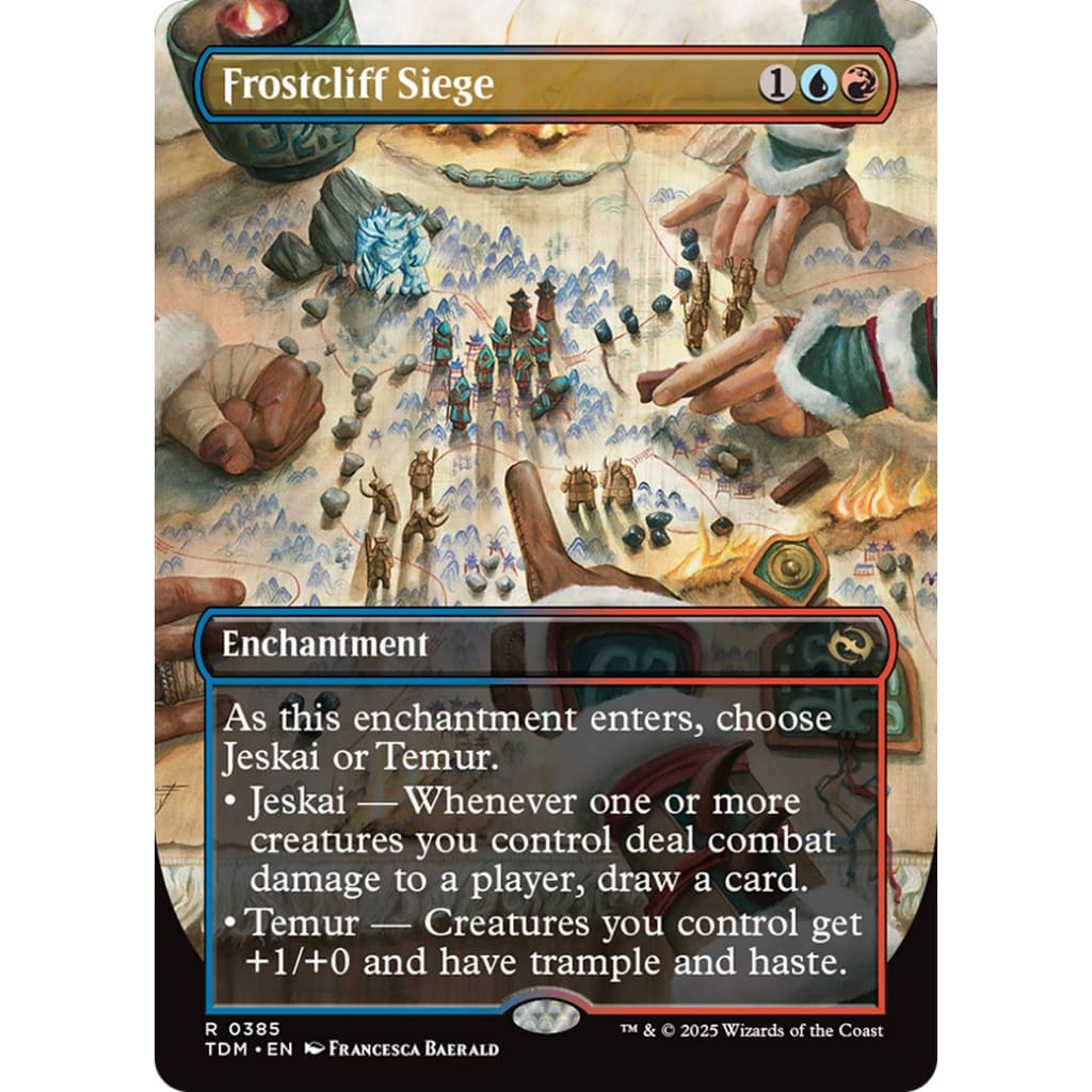 Frostcliff Siege (TDM-385): (enchantment) (Borderless)