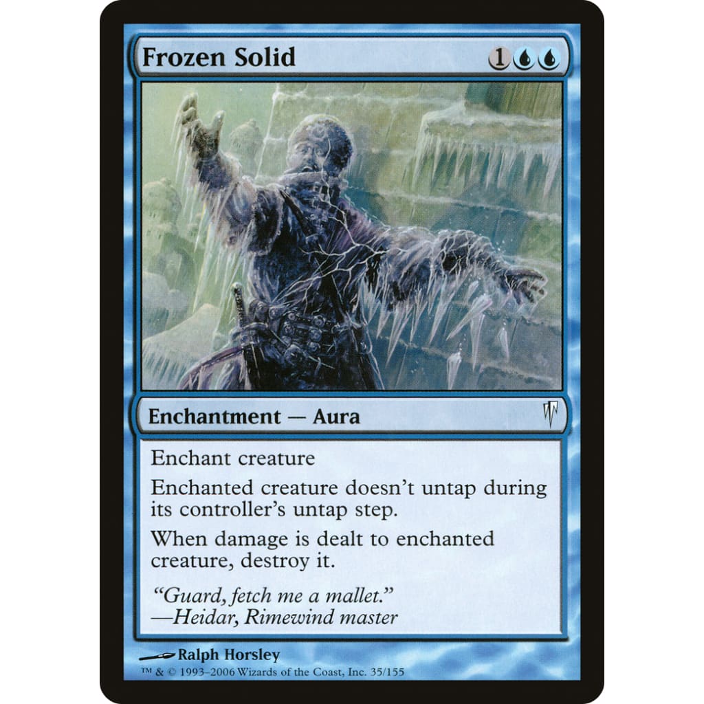 Frozen Solid (CSP-035) Foil - Single