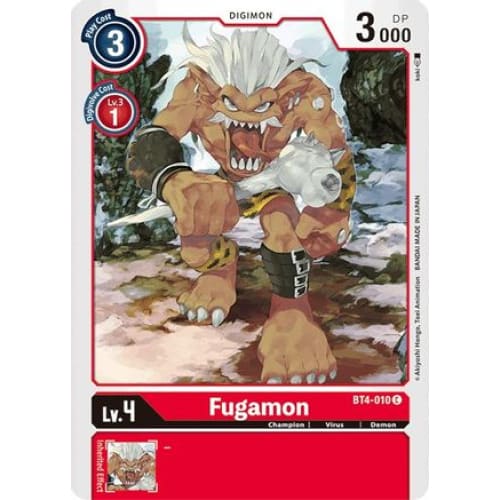 Fugamon - BT4-010 - Common - Single