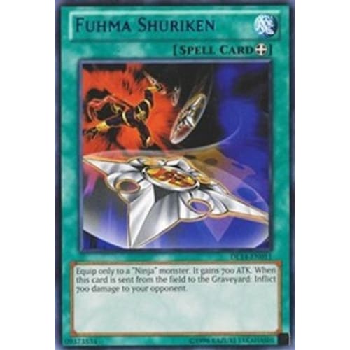 Fuhma Shuriken (Blue) (DL14-EN011) Rare Unlimited - Single