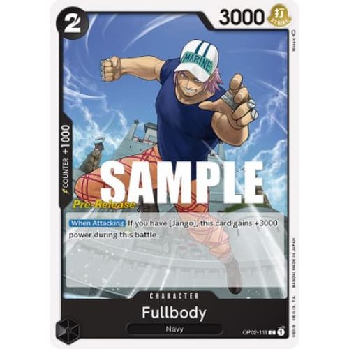 Fullbody OP02-111 C Paramount War Pre-Release Cards - Single
