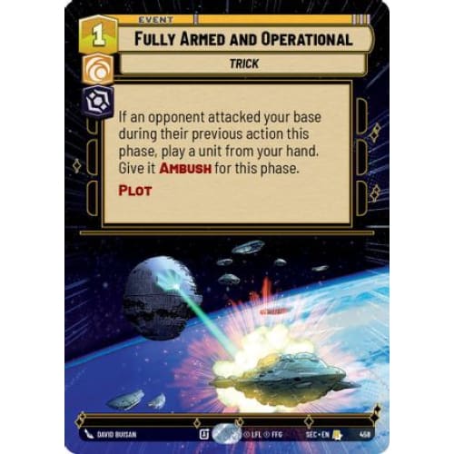 Fully Armed and Operational (Hyperspace) (458) - Single