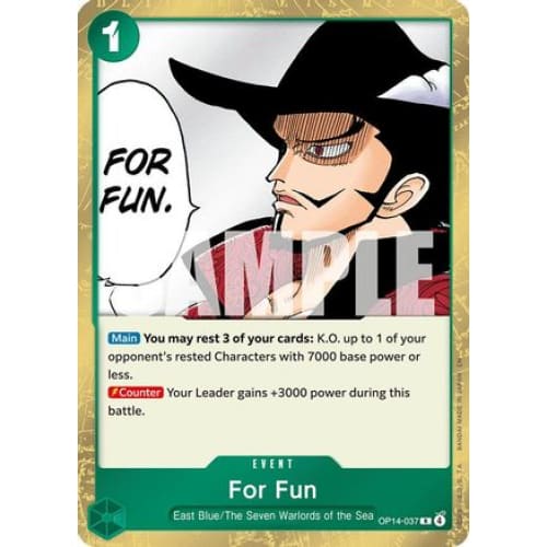 For Fun OP14-037 R The Azure Sea’s Seven Foil - Single