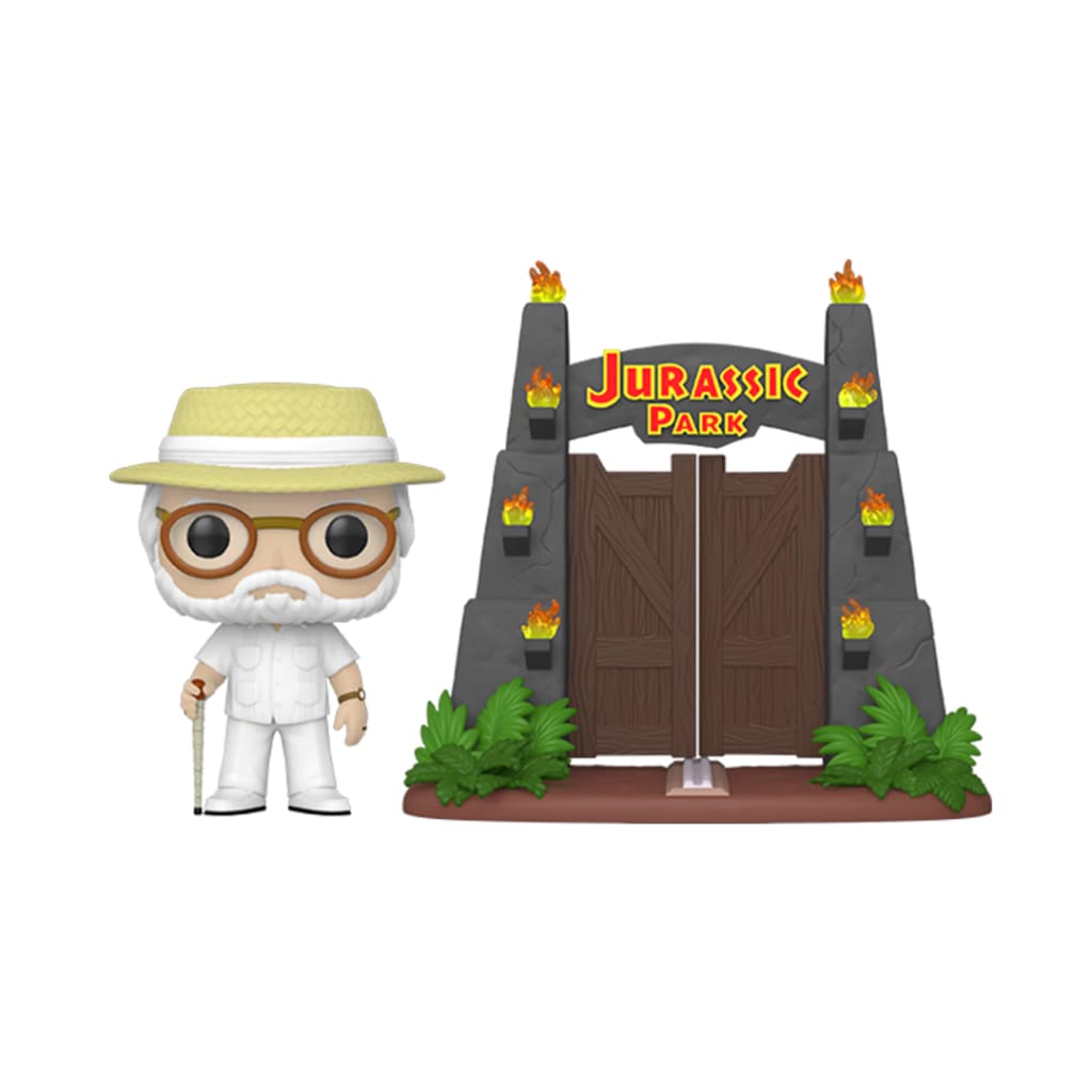 Funko POP! Moments: Jurassic Park - John Hammond with Gates