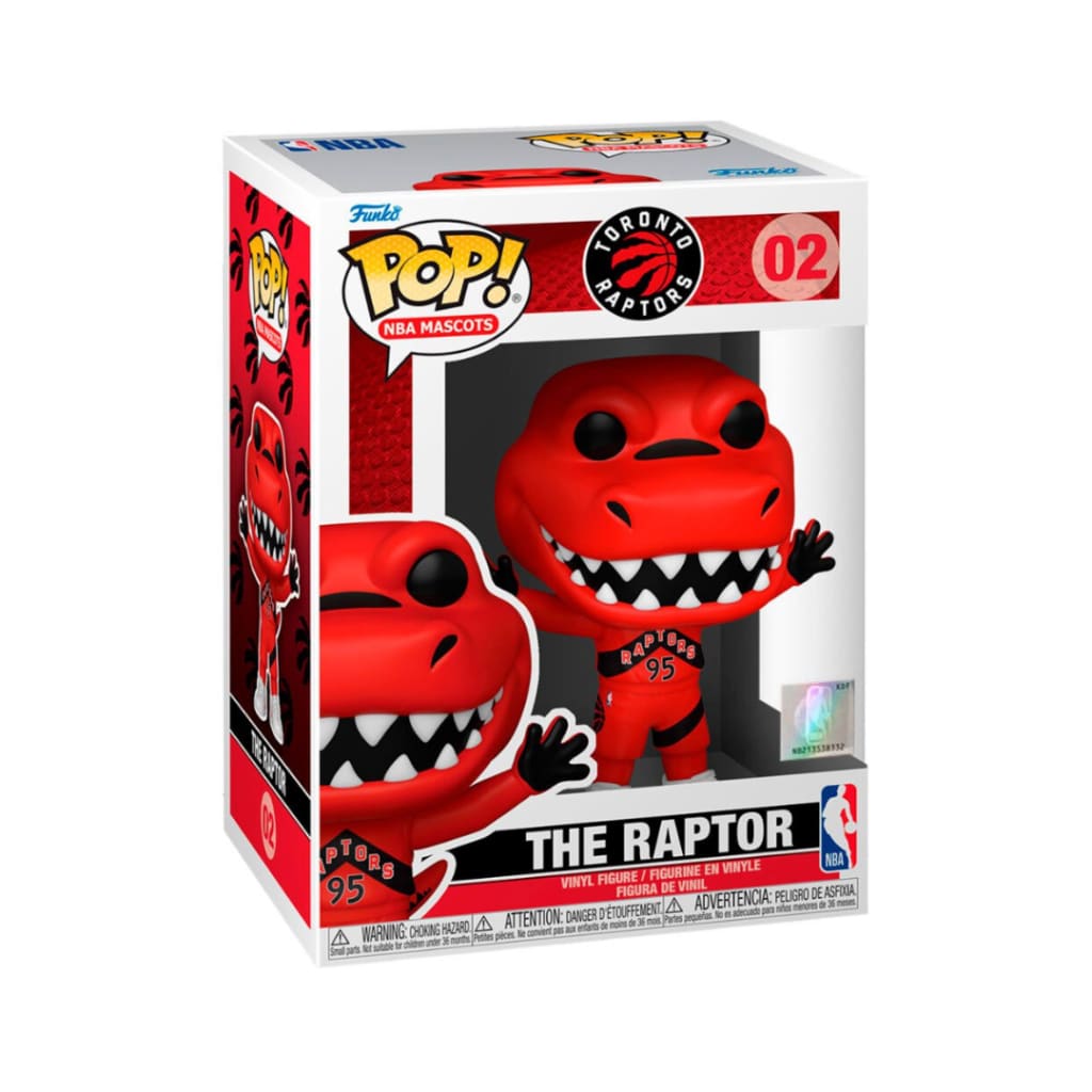 Funko POP NBA Mascots Toronto Raptor New Pose