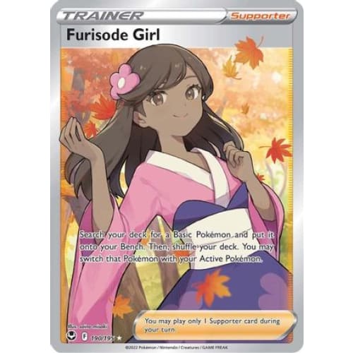 Furisode Girl (190/195) Ultra Rare Holofoil - Single
