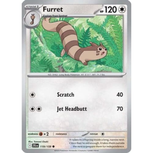 Furret - 119/159 (119) Common - Single