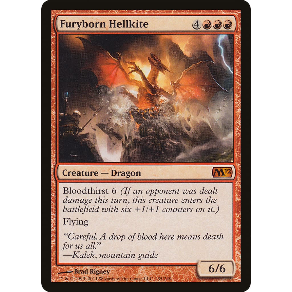 Furyborn Hellkite (M12-135) - Single
