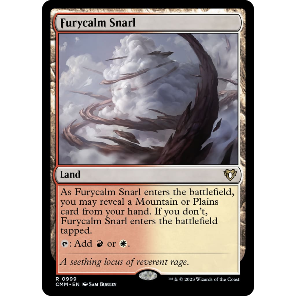 Furycalm Snarl (CMM-999) Foil - Single