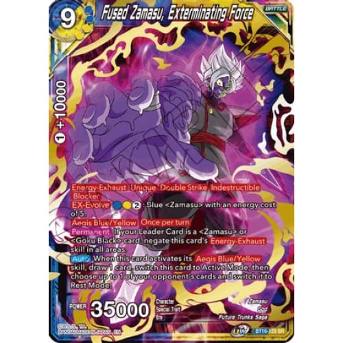 Fused Zamasu Exterminating Force (Realm of the Gods) Foil
