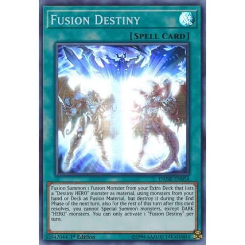 Fusion Destiny (DANE-EN054) Super Rare 1st Edition - Single