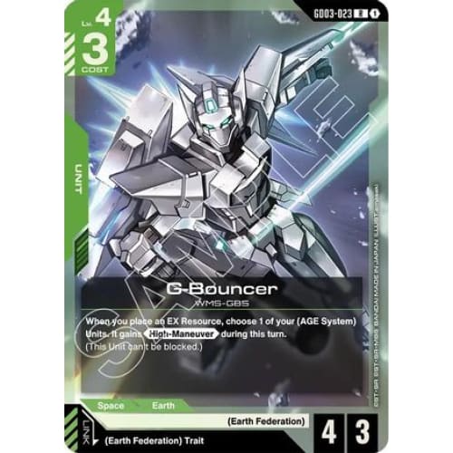 G-Bouncer (GD03-023) - Steel Requiem Holofoil - Single