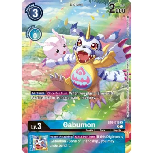 Gabumon (Alternate Art) (BT6-019 U) Uncommon Foil - Single