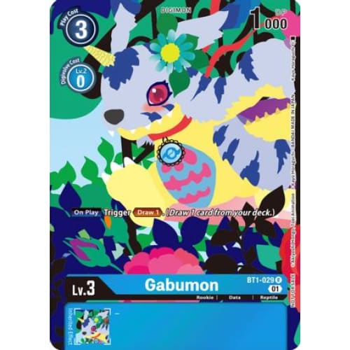 Gabumon - BT1-029 (Tamer’s Card Set 2 Floral Fun) (BT1-029